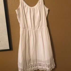 Sun Dress with Embroidery